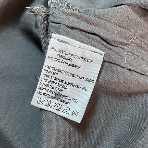 SCOTTeVEST Beachcomber 7 Pocket Outdoor Casual Short Sleeve Shirt Men's Large - Picture 6 of 6